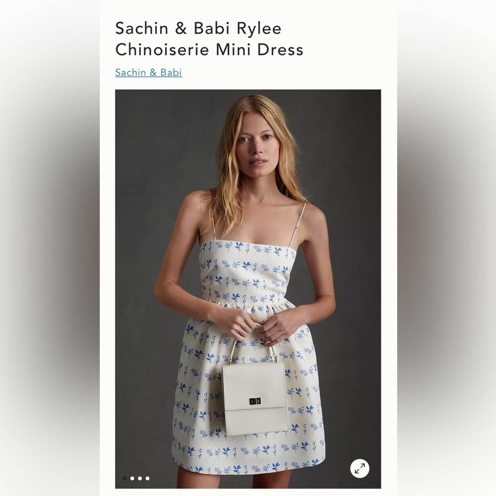 Anthropologie mini dress